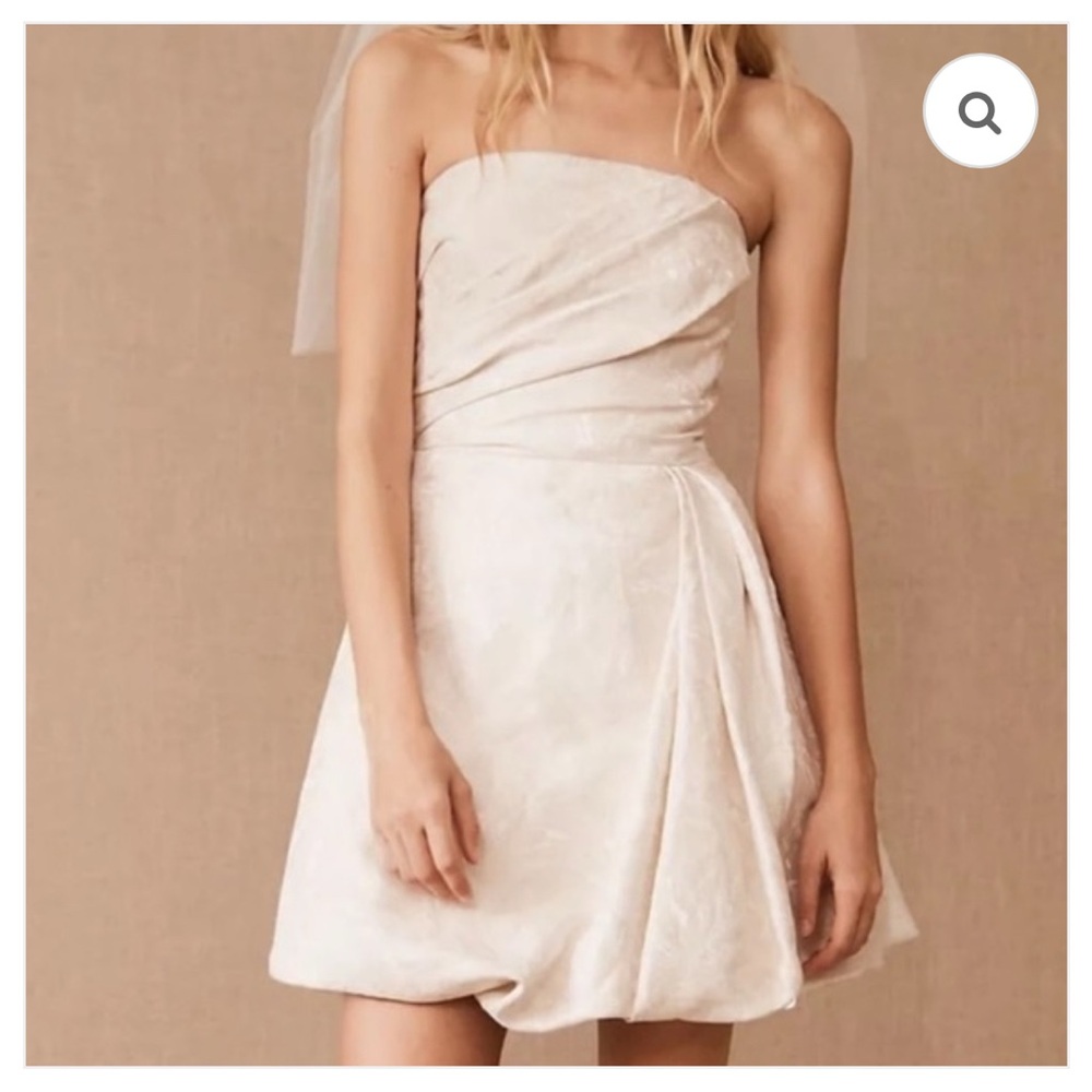 Monique Lhuillier Jacquard Mallory Dress